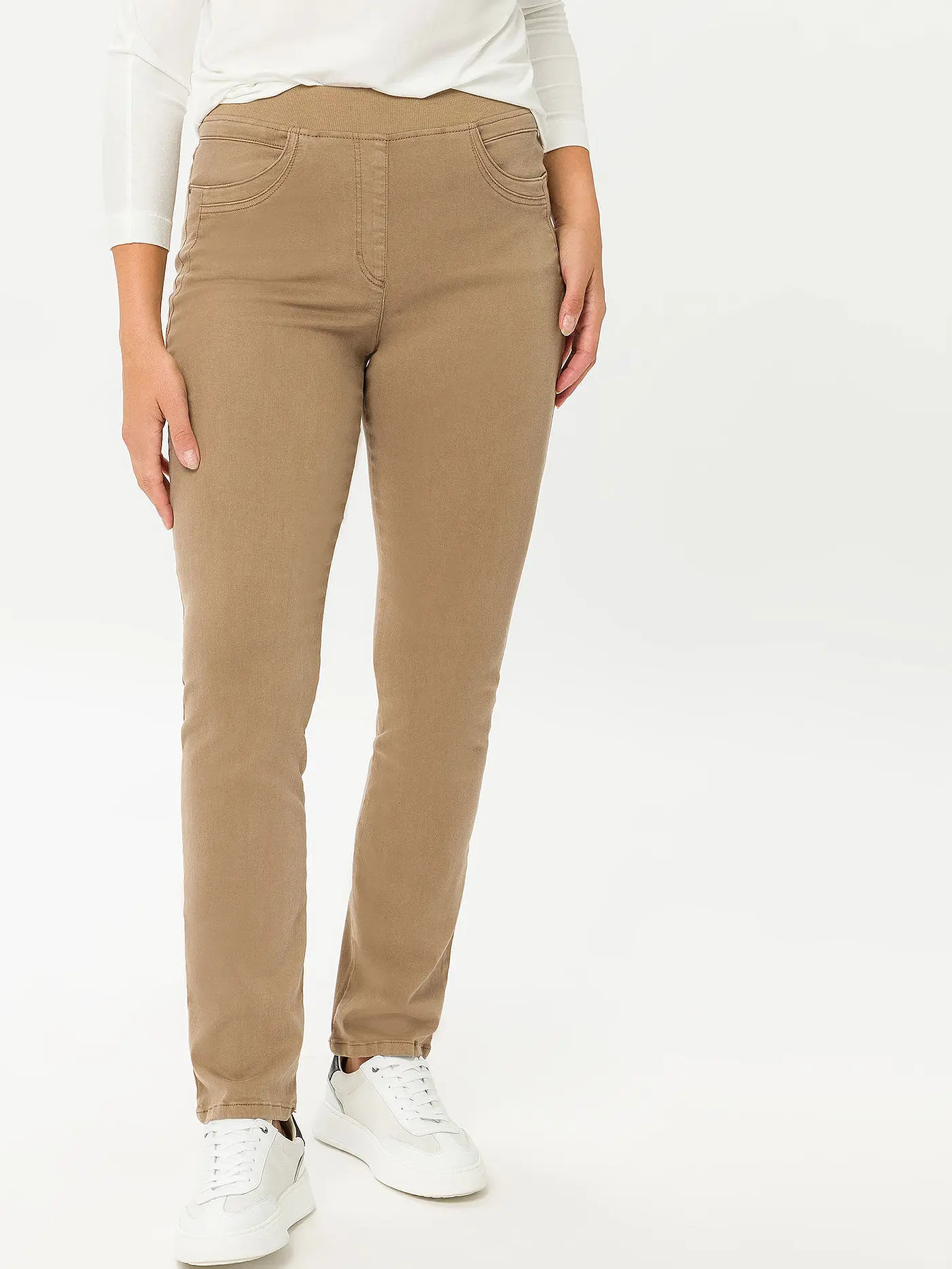 RAPHAELA BY BRAX | Hose Slim Fit PAMINA FUN | braun